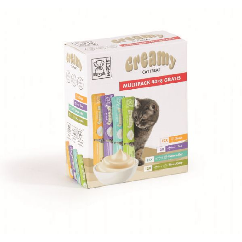 4 LEZZET KARIŞIK KEDİ CREAMY -48'Lİ .5